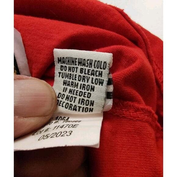 FWRD Denim, Novelty Red Baseball-Style Jersey Chicago Streetwear XL Embroidered - Picture 9 of 10